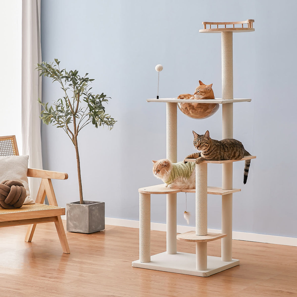 MWPO キャットタワー大型 猫 タワー 高い 大型 猫 タワー 猫 タワー