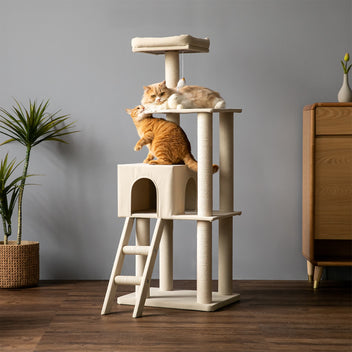 MWPO モロ 人気 キャットタワー 無垢材猫タワー – – mwpostore