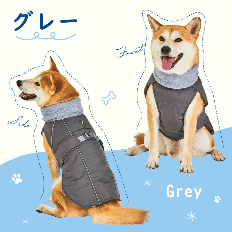 ╲新商品登場╱MWPO 犬服 ドッグウェア 防寒 冬服｜犬用あったか中綿ジャケット J-502