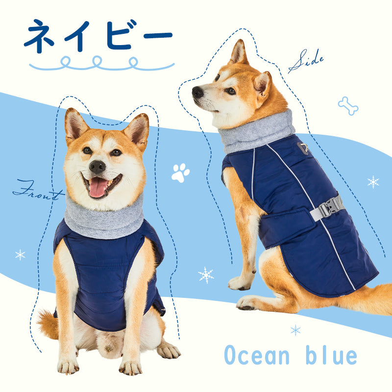 ╲新商品登場╱MWPO 犬服 ドッグウェア 防寒 冬服｜犬用あったか中綿ジャケット J-502