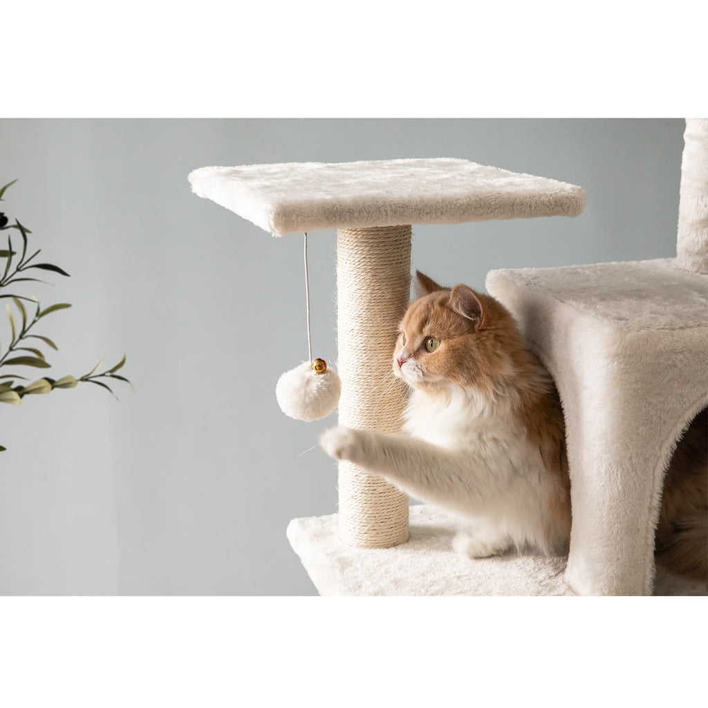 MWPO キャットタワー おしゃれ 高さ173CM TX00856 大型猫向け